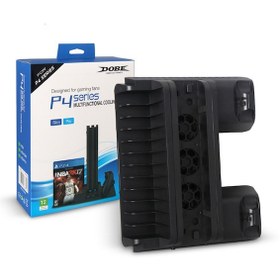 Resim Dobe Playstation PS4 Pro-PS4 Slim Çoklu Ultra Güçlü Soğutucu Fan 