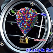 Resim 2D Düz, 2D Balon Ev Araba Havalandırma Klipsi - Kolay Kurulum, Alet Gerektirmez, Renkli Balon Dekorasyonu ile Sıkıştırılmış Koku, Çoğu Standart Araç Hava Kanallarıyla Uyumlu, Sevimli Doğum Günü veya Anneler Günü Hediyesi Kadınlar İçin, Elektriksiz Araç İçi Dekor, Şirin Tasarım, Kompakt Tasarım, Araç Sahipleri için Dekoratif Aksesuar 