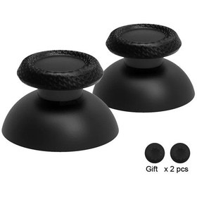 Resim Veri Kurbağa 3d Joystick Kapakları Playstation 5 Için Yedek Thumbsticks Düğmesi Black 