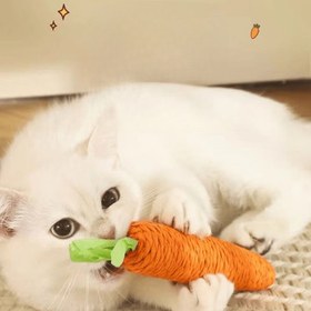 Resim Sisal Patates Şekilli Kedi Teaser Wand Oyuncu - Yavru ve Kediler İçin Etkileşimli Kendi Oyun Eğlencesi, Tüm Irklar İçin Uyumlu, Dayanıklı Evcil Hayvan Malzemeleri, Pil Gerektirmez, Duvar, Yırtıcılar İçin Kedi Oyuncu 