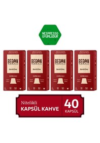 Resim Begon Kahve Nord Kivu Espresso Kapsül Kahve 4 x 10'lu 