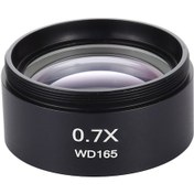 Resim Stereo Mikroskoplar Yardımcı Objektif Lens Barlow Lens Büyüteç 0.7x Wd165 