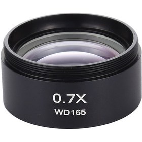 Resim Stereo Mikroskoplar Yardımcı Objektif Lens Barlow Lens Büyüteç 0.7x Wd165 