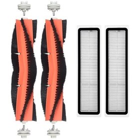 Resim Dreame L10 Pro Beyaz Uyumlu Yedek Ana Fırça Ve Filtre-4 Parça 