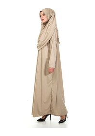 Resim Tek Parça Namaz Elbisesi - Seccade - Tesbih - Ibadet Seti - Vizon 