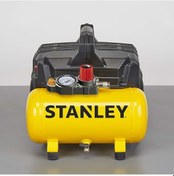 Resim Stanley DST 100/8/6 1 Hp 8 Bar 6 LT Çok Sessiz Hava Kompresörü 
