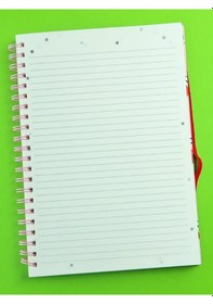 Resim Sekreterlik Mekanizmalı A4 Çizgili Defter 