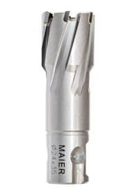 Resim Maier 35 Mm Kesme Boyunda T.c.t. Elmas Uçlu Universal Saplı Manyetik Matkap Uçları 53mm 