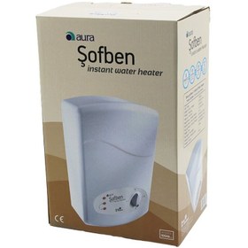 Resim Go İthalat AURA MODEL-105-A6 ELEKTRİKLİ BANYO ŞOFBEN 7350W ÇİFT TERMOSTATLI 3 KADEMELİ TÜP REZİSTANSLI 5 EM 