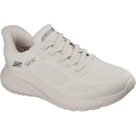 Resim Skechers 118312 Bobs Squad Chaos Solid Step Vegan Slip-Ins Günlük Kırık Beyaz Erkek Spor A | Orijinal 