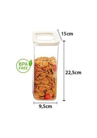 Resim Moonstar 12 Li Süper Set Saklama Kabı Erzak Kabı Seti 2250 Ml-Max Çok Renkli 