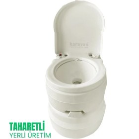 Resim SHUIVAN Camptime Taharetli Portatif Tuvalet WC 24 Litre 