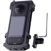 Resim Lasonstiges Insta 360 X3 Metal Koruyucu Kafes Panoramik Eylem Kamera Kılıfı Için Soğuk Ayakkabı Montajlı Insta 360 X3 Aksesuarları 