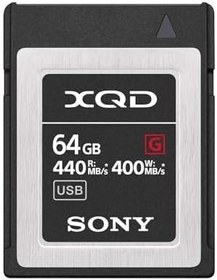 Resim Sony Profesyonel XQD G Serisi 64GB Hafıza Kartı (QD-G64F/J) 