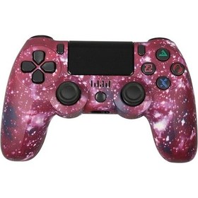 Resim Wondernest Titreşim Şeridi Ps4 Oyun Oyun Mor Kolu Kablosuz Işık İle İçin Fantastik Denetleyicisi Çift Bluetooth Pa 
