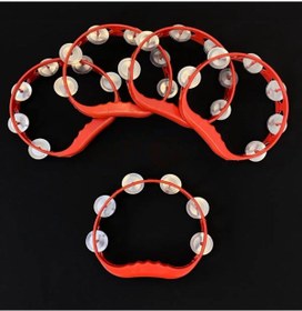 Resim GÜVEN Kına Gecesi Kına Tefi Kına Malzemeleri Def Kırmızı Renk 5 Adet 