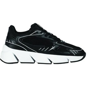 Resim A Rtvt999 Vitello Black/ric/tela Sneaker Günlük Erkek Lu68601 Paciotti Men Shoe Çok Renkli 