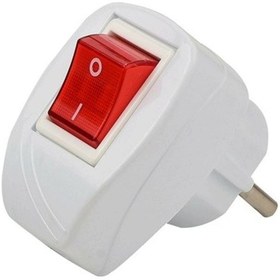 Resim Far Anahtarlı Topraklı Fiş 