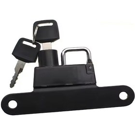 Resim Junzhuodianpu Bmw R1300gs R1300 Gs Gs1300 R1300gs Adv 2023 2024- İçin 2 Anahtarlı Motosiklet Kask Kilidi Bağlantı Kancası 