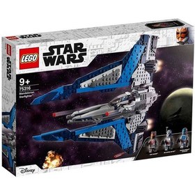 Resim LEGO® Star Wars Mandalorlu Starfighter 75316 Oyuncak Yapım Seti 544 Parça 
