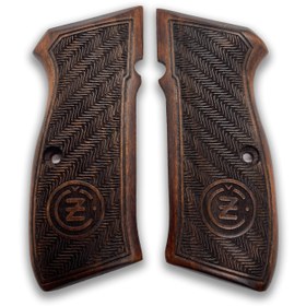 Resim ZIB GRIPS CZ-75 Pistol Grip Handmade From Walnut Wood Ars.041 