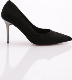 Resim Dgn 3725 Kadin Topuklu Ayakkabi 3725-424-R1680 Siyah 