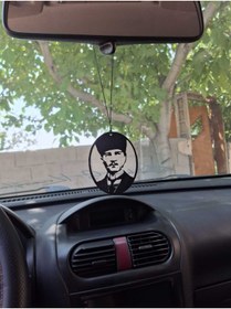 Resim FSK STUDIO Atatürk Siluetli Araç İçi Ayna Süsü 