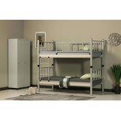 Resim ARGİMO Yurt Genç Çocuk Odası Metal Ranza Ve Karyola 90x200 