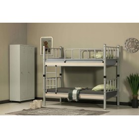 Resim ARGİMO Yurt Genç Çocuk Odası Metal Ranza Ve Karyola 90x200 