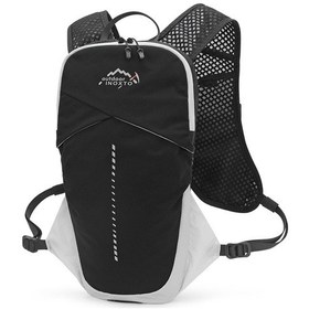 Resim Inoxto-5l Hidrasyon Yelek Sırt Çantası 1.5l Su Torbası Bölmeli Gri 