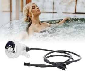 Resim RGB Hafif Küvet 9 Delik Hava Nozul PVC SPA BÜYÜK KUBU JET NİSİ HİDOTERAPİK HAVUZA DEĞİŞTİRME 