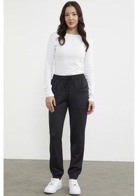 Resim Scuba Kumaş Cepli Eşofman Altı - Siyah 001 