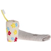 Resim Genel Markalar DİŞ FIRÇALIK RENKLİ PAPATYALI POLİRESİN 5X5X11CM BANYO SETİ 