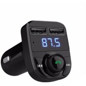 Resim GOLDENSTAR Car X8 Araç Fm Transmitter,bluetooth,usb,mp3,sd Kart Çakmaklık Girişli Oto Müzik Çalar Kiti 