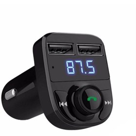 Resim GOLDENSTAR Car X8 Araç Fm Transmitter,bluetooth,usb,mp3,sd Kart Çakmaklık Girişli Oto Müzik Çalar Kiti 