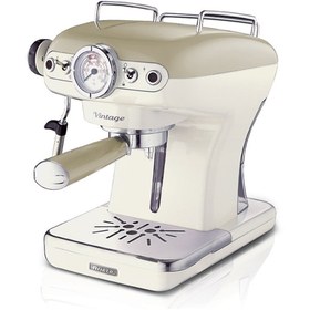 Resim Ariete Vintage Espresso Kahve Makinesi Bej 1389/13 
