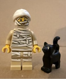 Resim Orjinal Lego Minifigür Mummy With Cat 