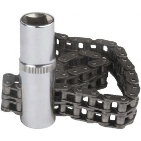 Resim Nt Tools Çift Zincirli Lokmalı Filtre Sökme Anahtarı 140 mm 52 Diş 