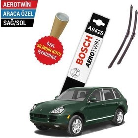 Resim Bosch Aerotwin A942S Porsche Cayenne Silecek Seti (2003-2006) 