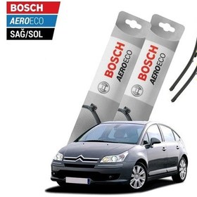Resim Citroen C4 2006 Model Bosch Aeroeco Muz Silecek Takımı 