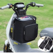 Resim Maiyame Motor Güvenlik Kaskı Çantası Büyük Kapasiteli Su Geçirmez Ön Cep 17l Depolama Elektronik Eşya Yağmurluk Saklama Çantası Siyah 30x25x18cm Siyah 