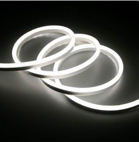 Resim Beyaz Neon Led Tak Çalıştır Neon Led 220 Volt 