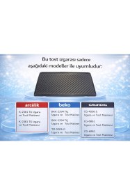 Resim Arçelik Tm 6006 G Tost Makinesi Orjinal Izgara 