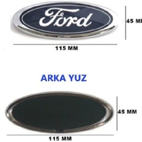 Resim Bagaj Arması Ford Connect 4,5 11,5cm ''ford'' 