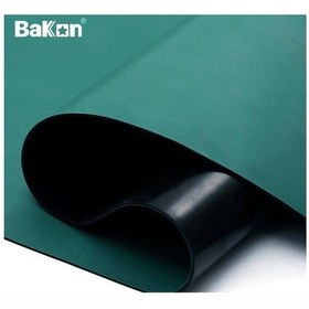 Resim Bakon Bk123 Esd Yeşil Antistatik Örtü Esd Mat 1x1 Metre Kare 