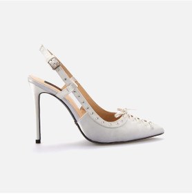 Resim Rouge Uzun Topuklu Kadın Gece & Abiye Ayakkabı 9033 Beyaz 