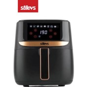 Resim Stilevs Airtron AF-700 Airfryer Sıcak Hava Fritözü Siyah&Bakır SGH25670 