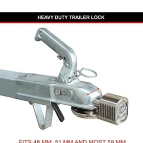 Resim Yıldızan 377EURDAT römork kilidi [üniversal römork kilidi] [hava koşullarına dayanıklı] - römorklar, karavanl 