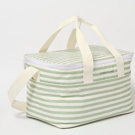 Resim Sunnylife | La Palma Çizgili Termal İzole Çanta 