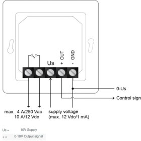 Resim Systemair MTP 10, 10K, Hız Kontrolü 10V 